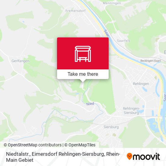 Niedtalstr., Eimersdorf Rehlingen-Siersburg map