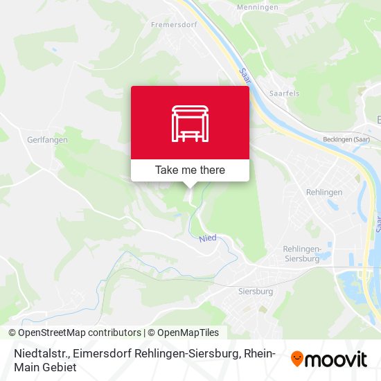 Niedtalstr., Eimersdorf Rehlingen-Siersburg map