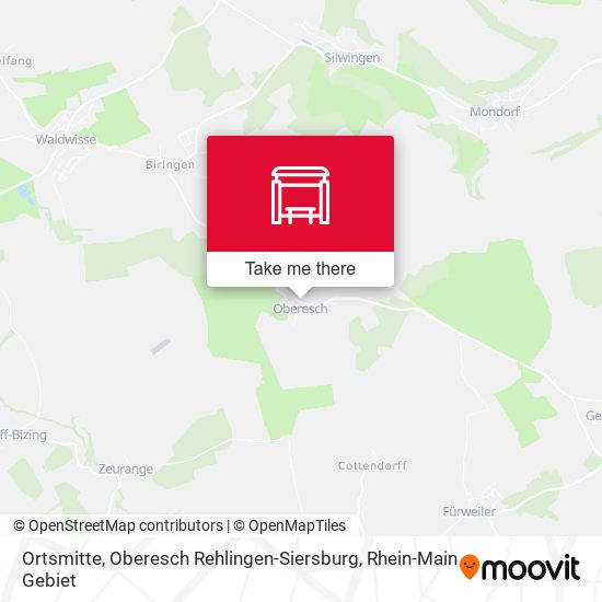Ortsmitte, Oberesch Rehlingen-Siersburg map