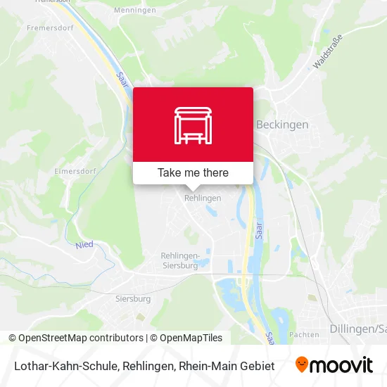 Карта Lothar-Kahn-Schule, Rehlingen
