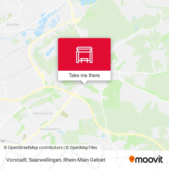 Карта Vorstadt, Saarwellingen