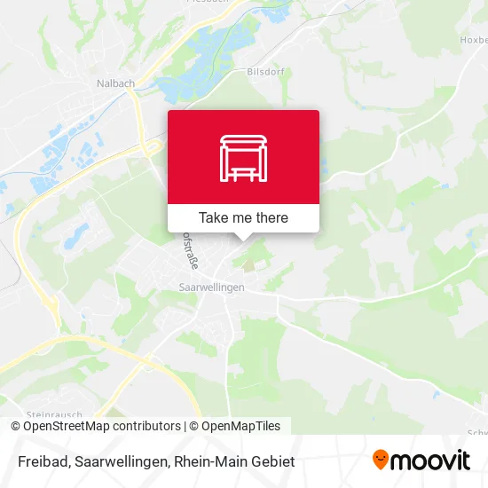 Карта Freibad, Saarwellingen
