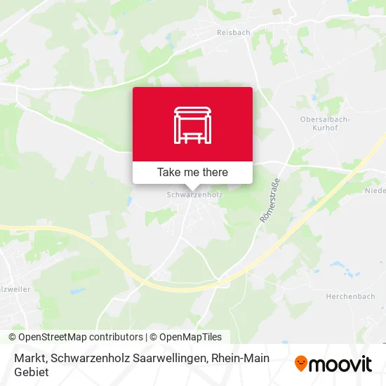 Карта Markt, Schwarzenholz Saarwellingen