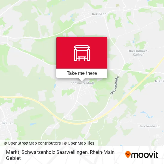 Карта Markt, Schwarzenholz Saarwellingen