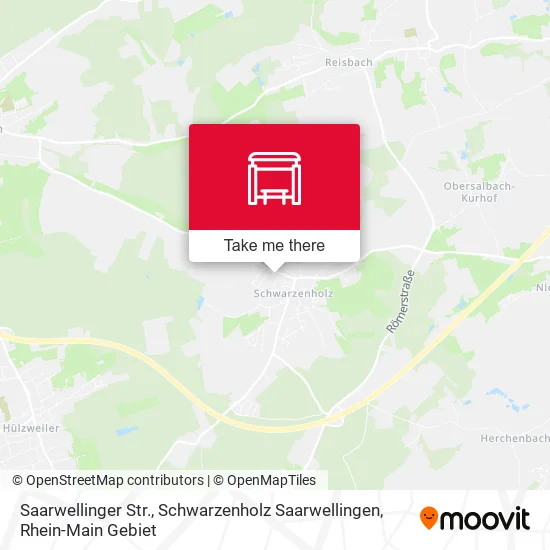 Карта Saarwellinger Str., Schwarzenholz Saarwellingen