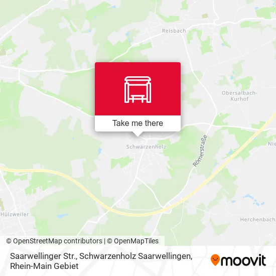 Карта Saarwellinger Str., Schwarzenholz Saarwellingen