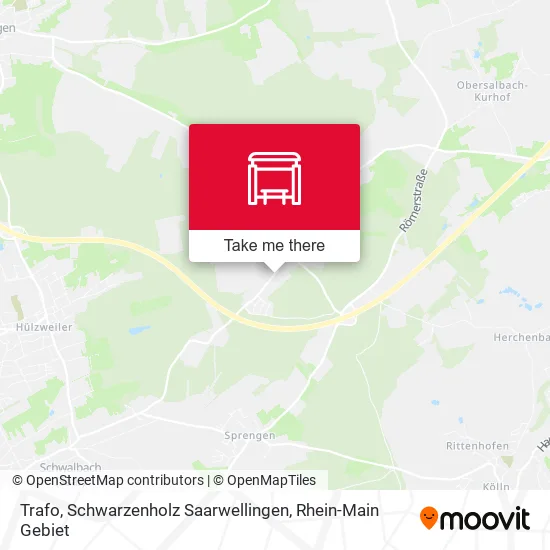 Карта Trafo, Schwarzenholz Saarwellingen