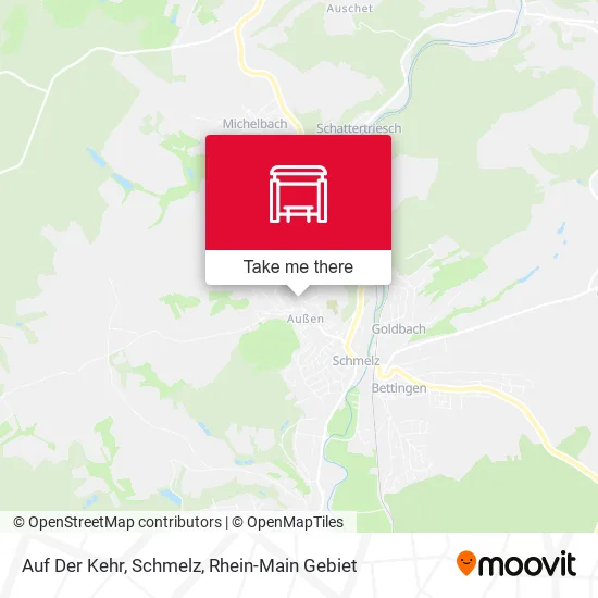 Карта Auf Der Kehr, Schmelz