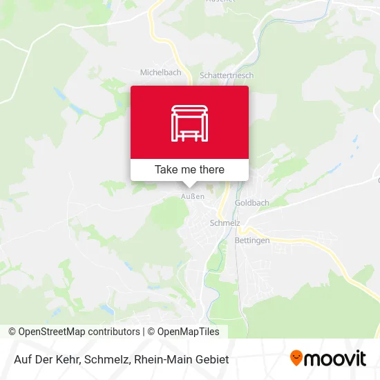 Карта Auf Der Kehr, Schmelz