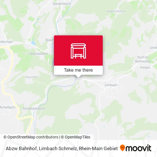 Карта Abzw Bahnhof, Limbach Schmelz