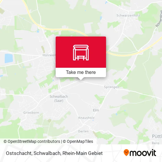 Карта Ostschacht, Schwalbach