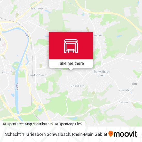 Schacht 1, Griesborn Schwalbach map