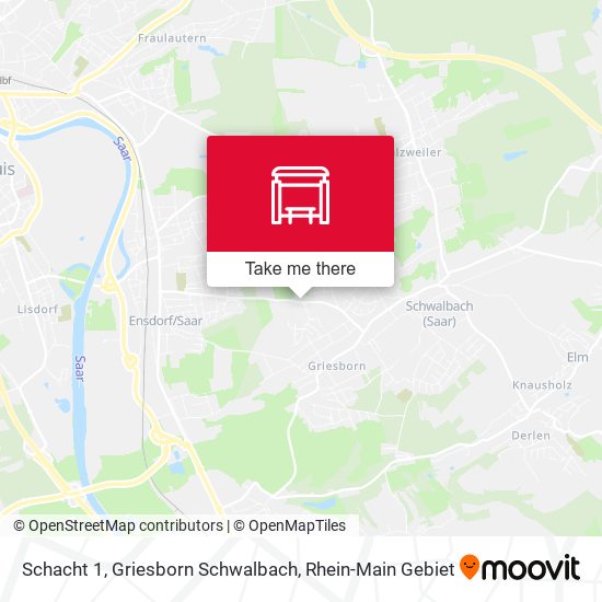 Schacht 1, Griesborn Schwalbach map