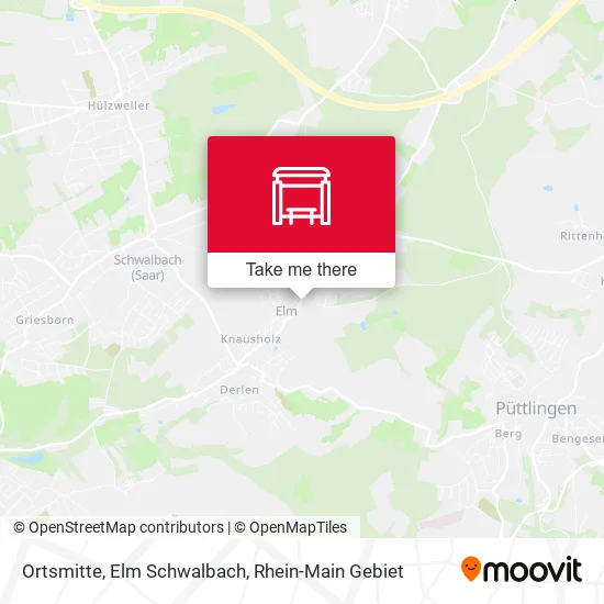 Ortsmitte, Elm Schwalbach map
