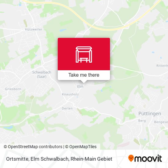 Ortsmitte, Elm Schwalbach map