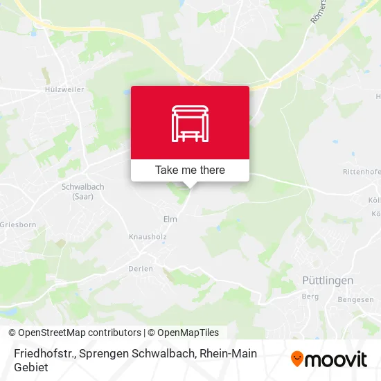 Карта Friedhofstr., Sprengen Schwalbach