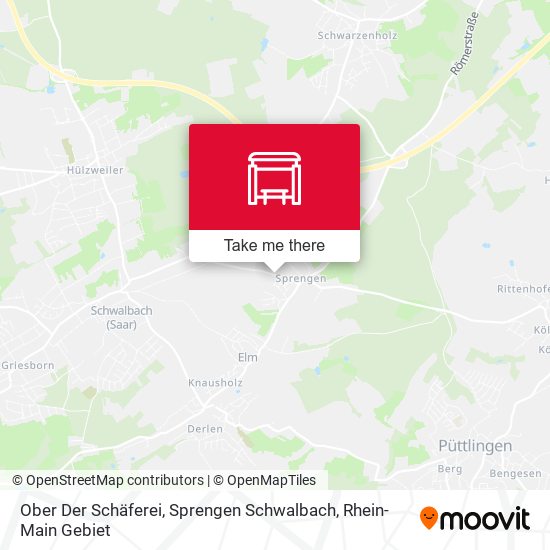 Ober Der Schäferei, Sprengen Schwalbach map