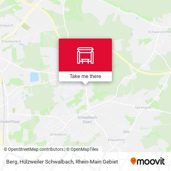 Карта Berg, Hülzweiler Schwalbach