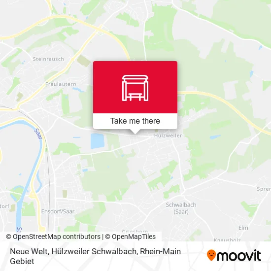 Карта Neue Welt, Hülzweiler Schwalbach