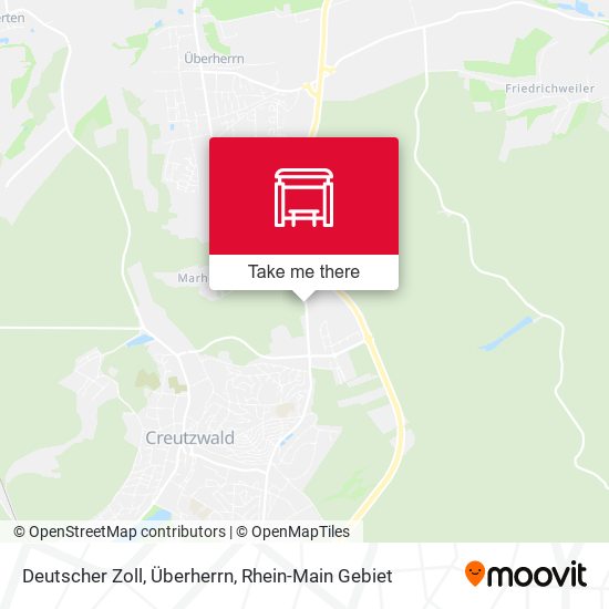 Deutscher Zoll, Überherrn map