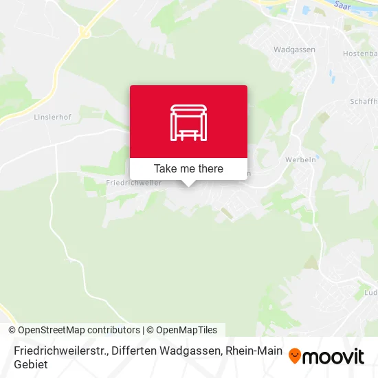 Карта Friedrichweilerstr., Differten Wadgassen