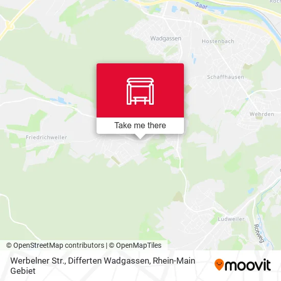 Карта Werbelner Str., Differten Wadgassen