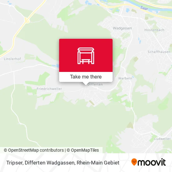 Карта Tripser, Differten Wadgassen