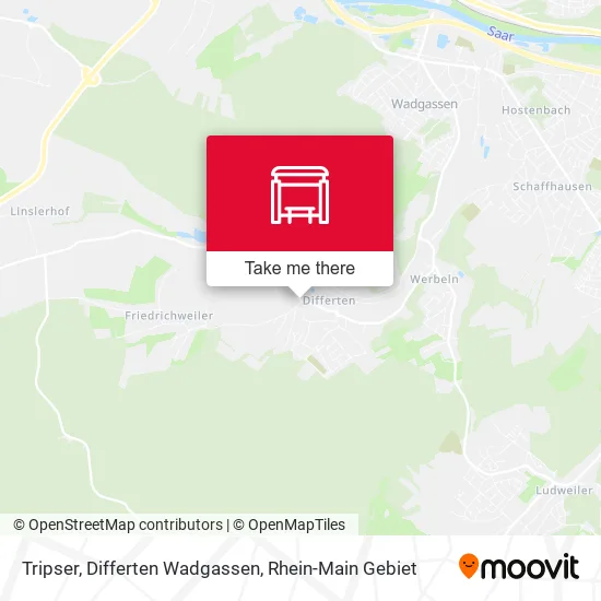 Карта Tripser, Differten Wadgassen