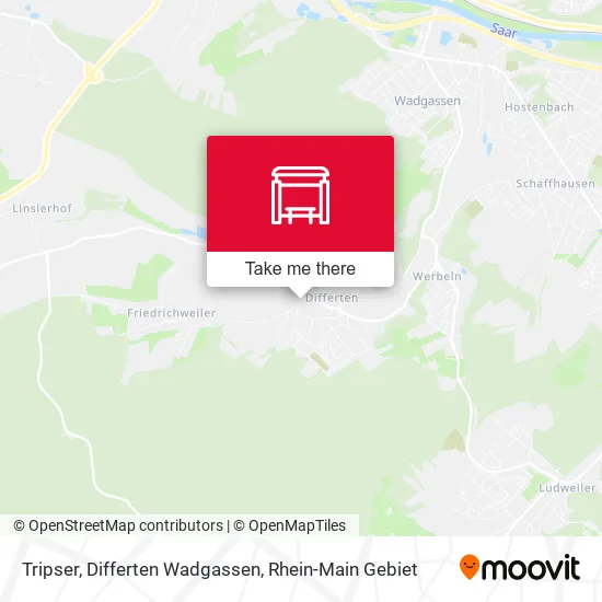Карта Tripser, Differten Wadgassen
