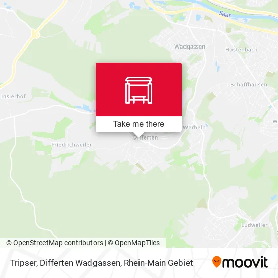 Карта Tripser, Differten Wadgassen