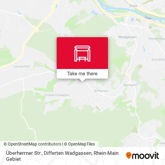 Карта Überherrner Str., Differten Wadgassen