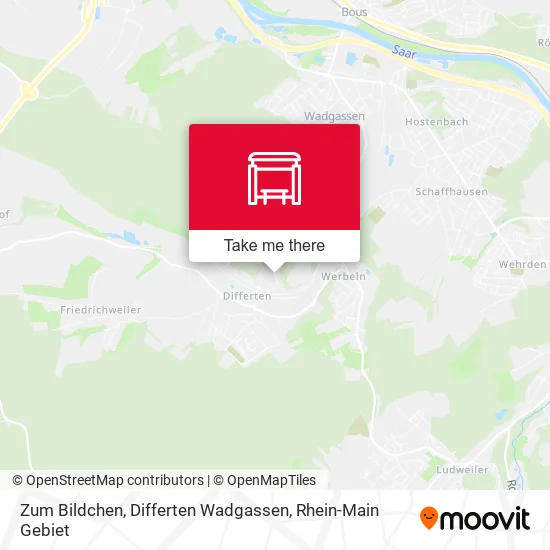 Карта Zum Bildchen, Differten Wadgassen