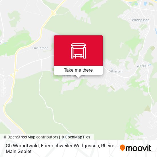 Gh Warndtwald, Friedrichweiler Wadgassen map