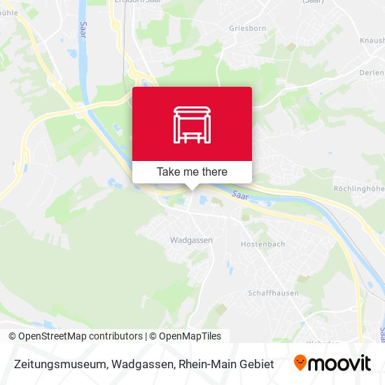 Zeitungsmuseum, Wadgassen map