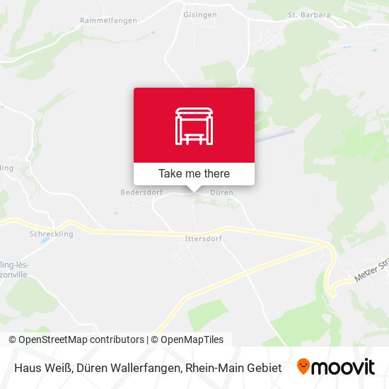 Haus Weiß, Düren Wallerfangen map