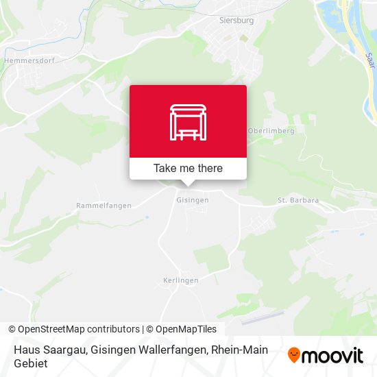 Haus Saargau, Gisingen Wallerfangen map