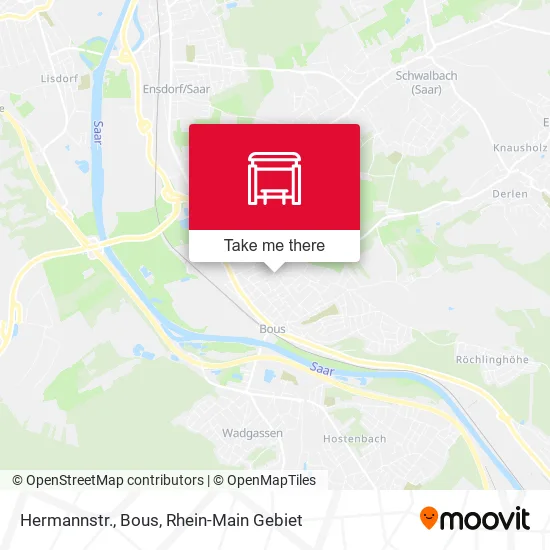 Карта Hermannstr., Bous