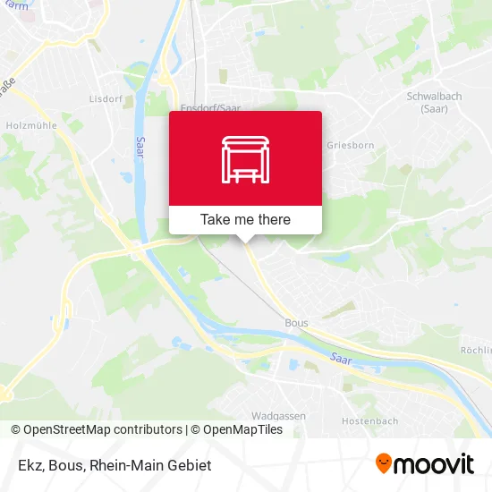 Карта Ekz, Bous