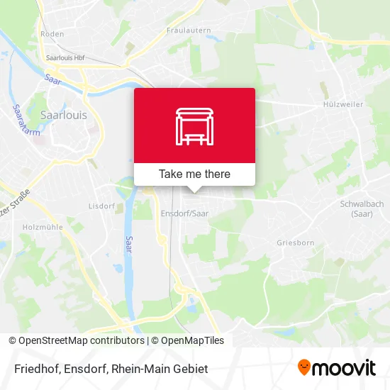 Карта Friedhof, Ensdorf