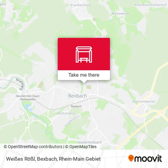 Карта Weißes Rößl, Bexbach