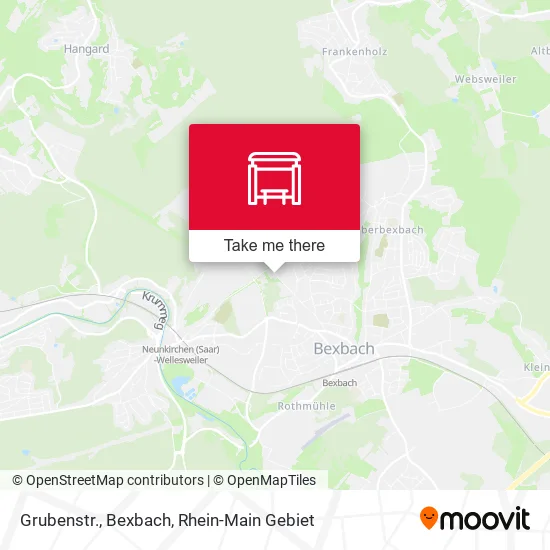 Карта Grubenstr., Bexbach