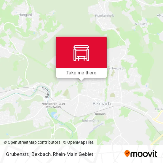 Карта Grubenstr., Bexbach