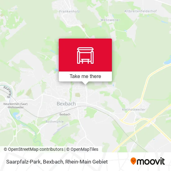 Карта Saarpfalz-Park, Bexbach