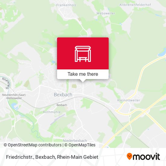 Friedrichstr., Bexbach map