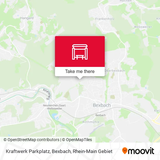 Карта Kraftwerk Parkplatz, Bexbach
