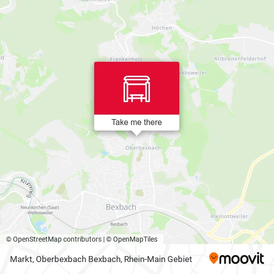 Markt, Oberbexbach Bexbach map