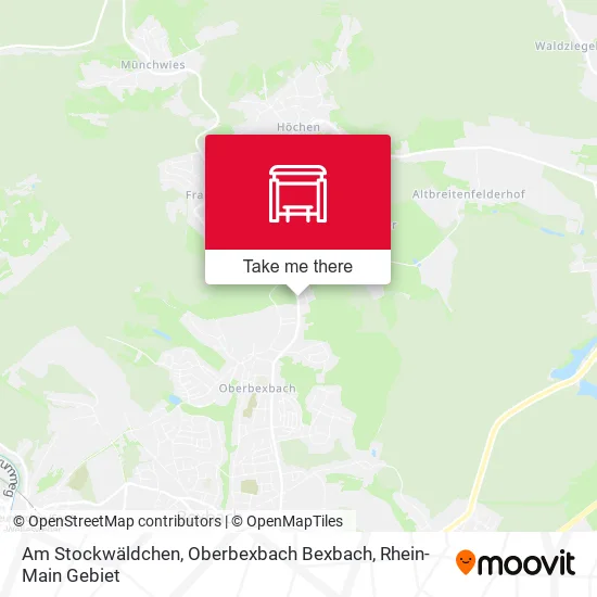 Карта Am Stockwäldchen, Oberbexbach Bexbach