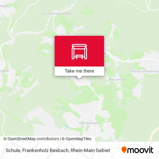 Карта Schule, Frankenholz Bexbach