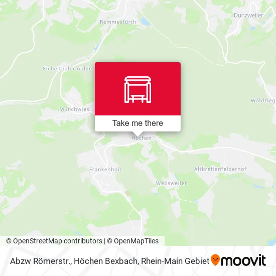 Карта Abzw Römerstr., Höchen Bexbach