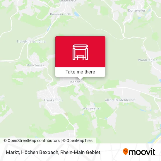 Markt, Höchen Bexbach map